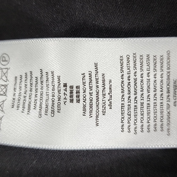 Michael Kors Womens Roll Tab Sleeve Pockets Black‎ Collared Dress Size S Small - Picture 13 of 13